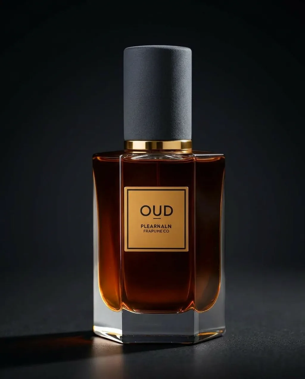 Noir Imperial luxury perfume bottle by Le D'Or